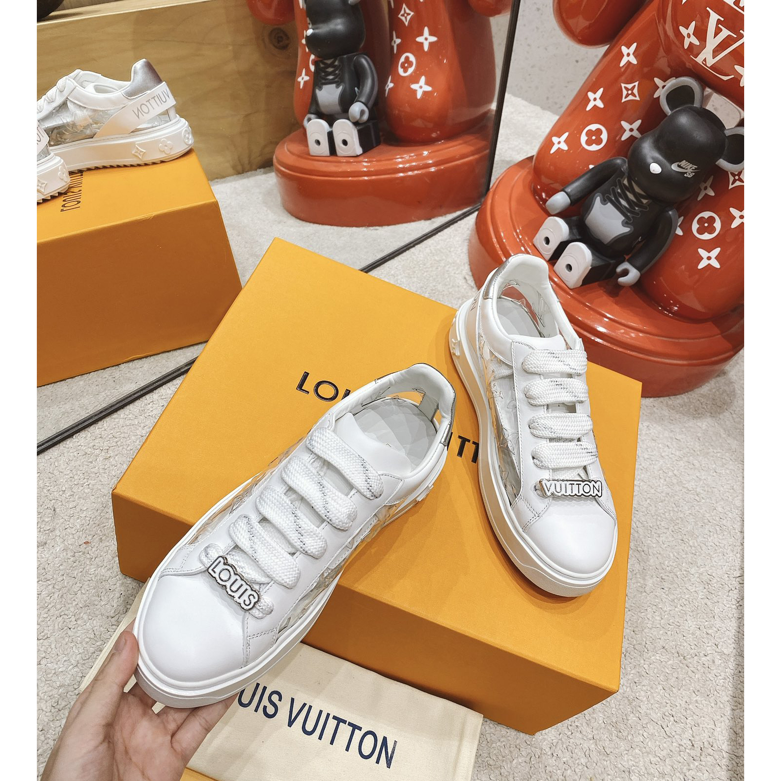 Louis Vuitton Time Out Sneaker  - DesignerGu