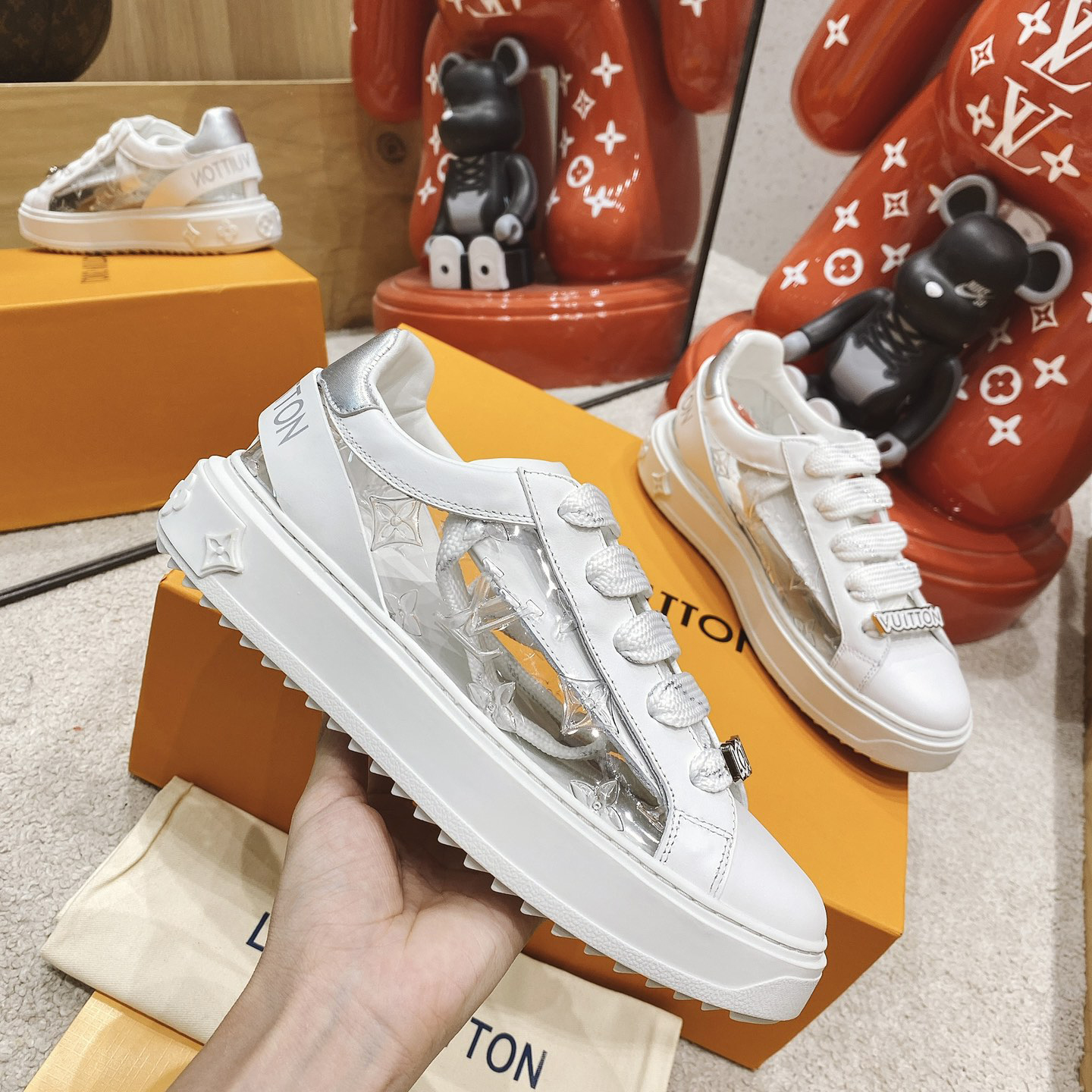 Louis Vuitton Time Out Sneaker  - DesignerGu