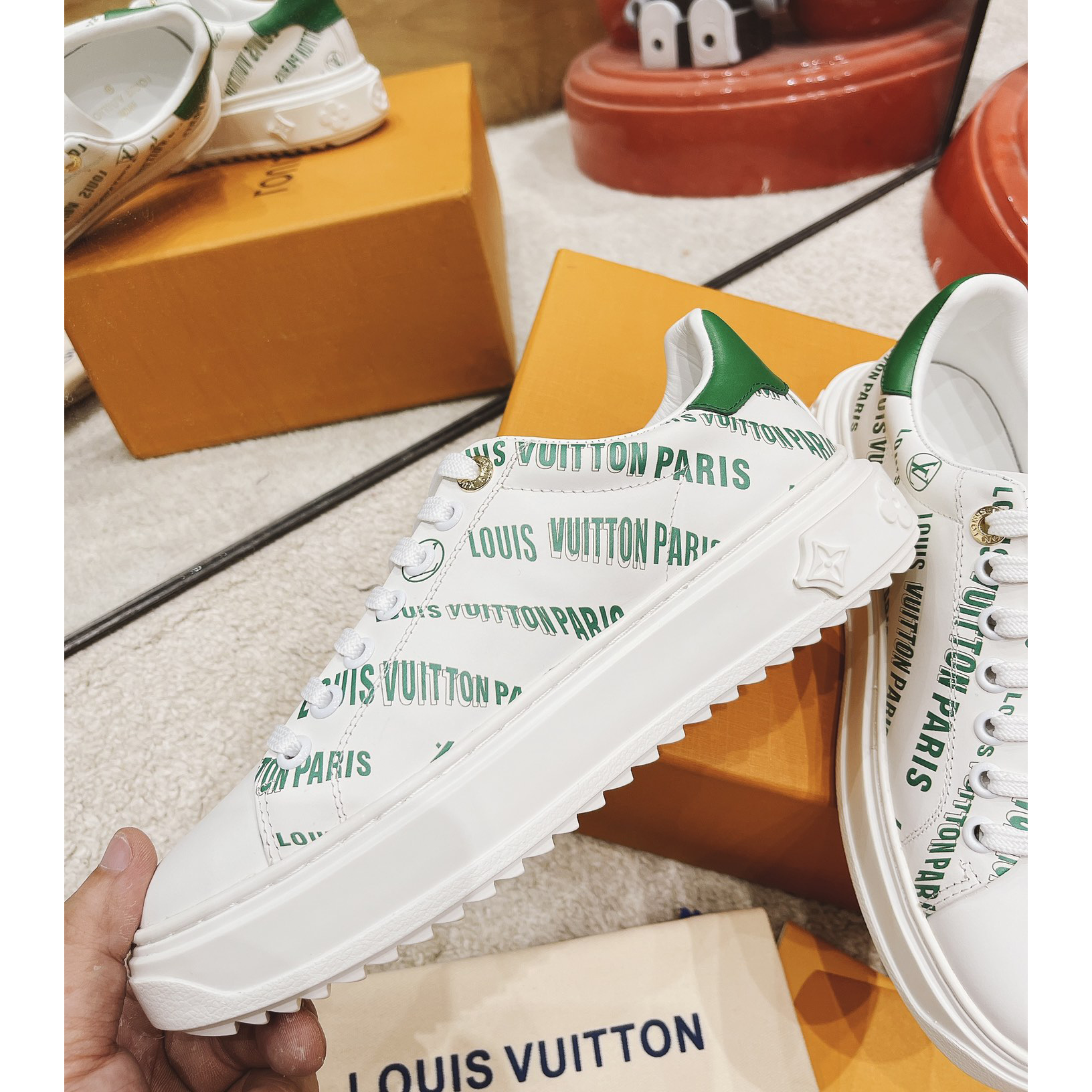 Louis Vuitton Time Out Sneaker  - DesignerGu