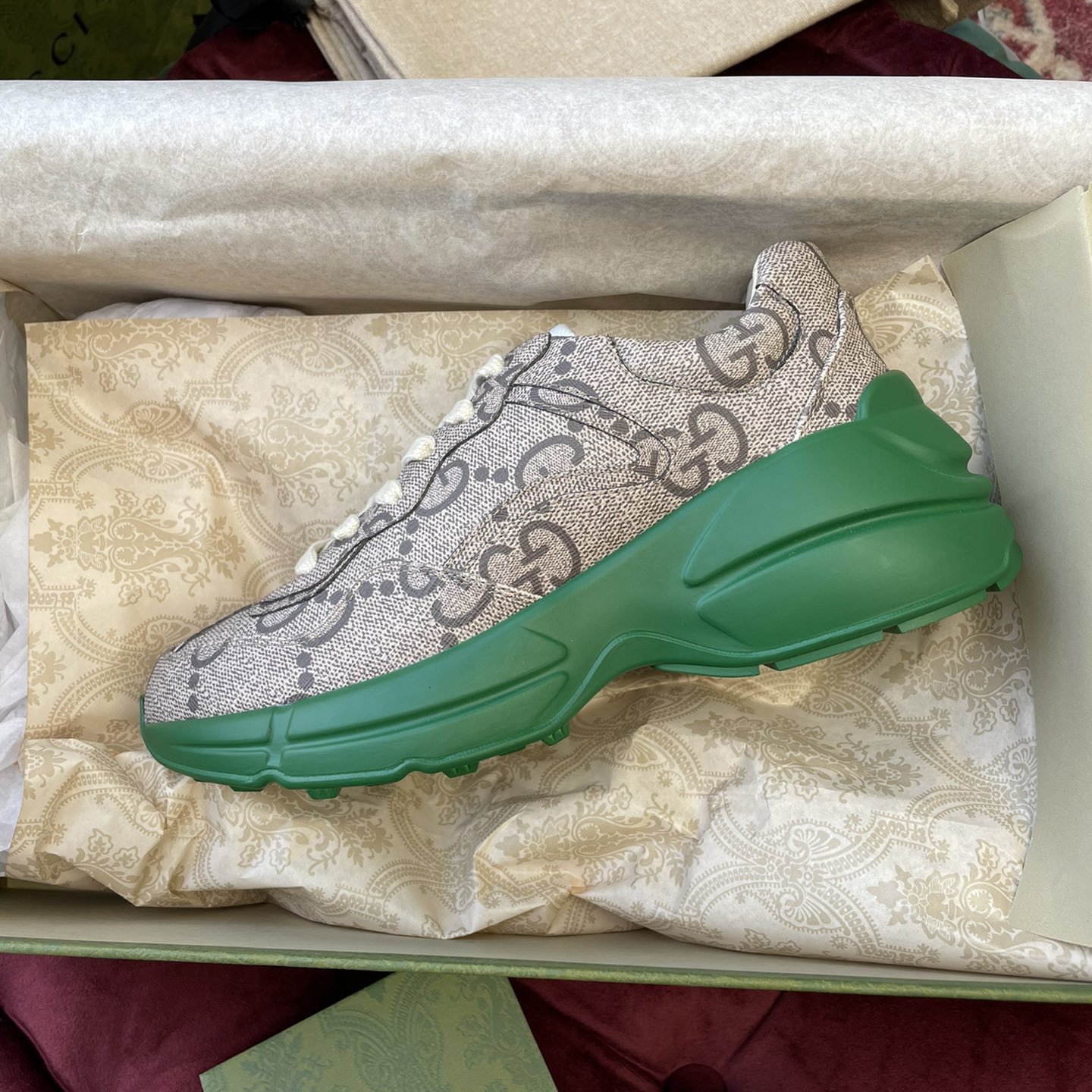 Gucci 100 Special Series Rhyton Sneakers - DesignerGu