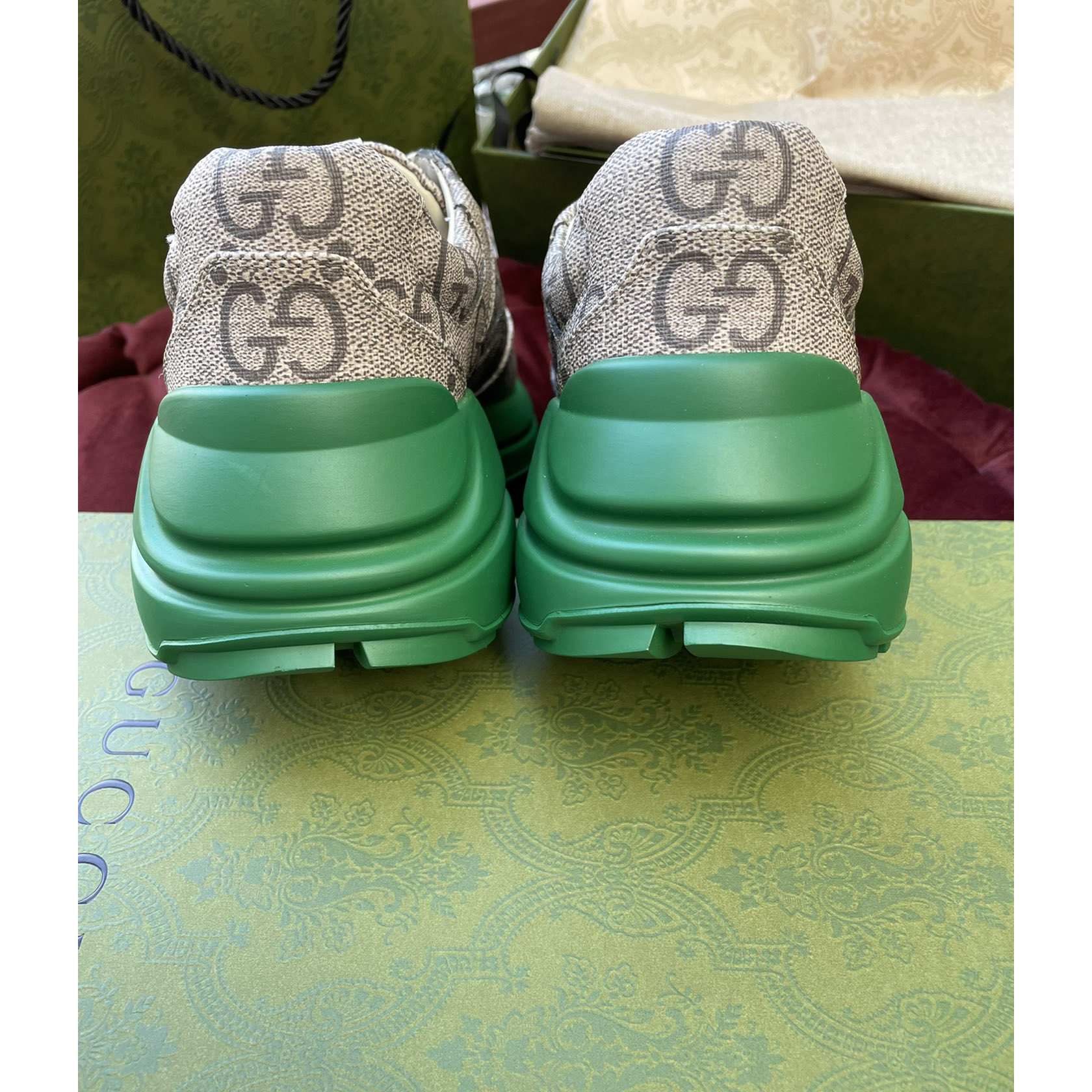 Gucci 100 Special Series Rhyton Sneakers - DesignerGu