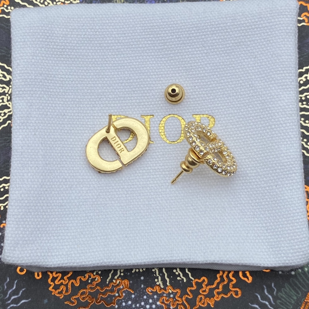 Dior 'CD'  Earrings - DesignerGu