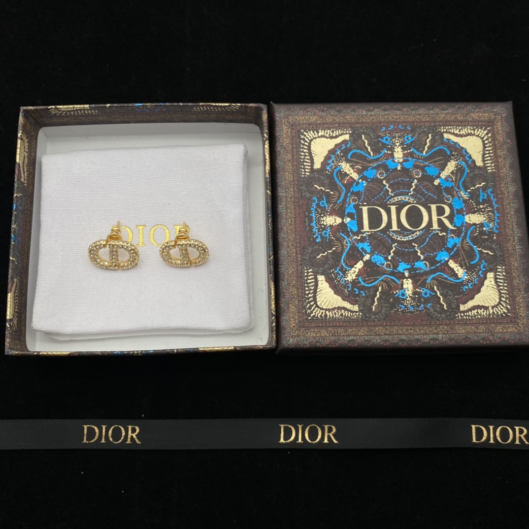 Dior 'CD'  Earrings - DesignerGu