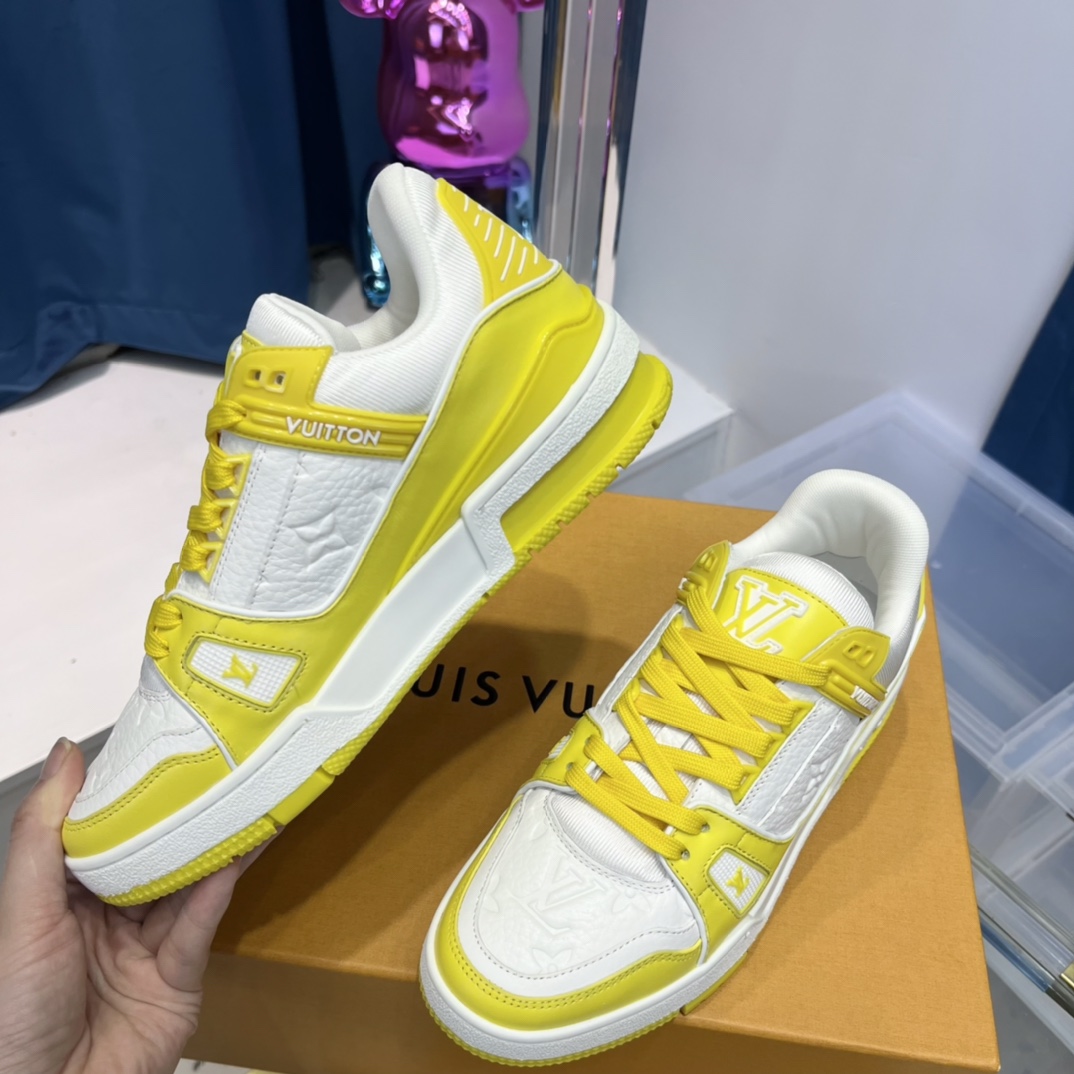 Louis Vuitton LV  Trainer Sneaker - DesignerGu