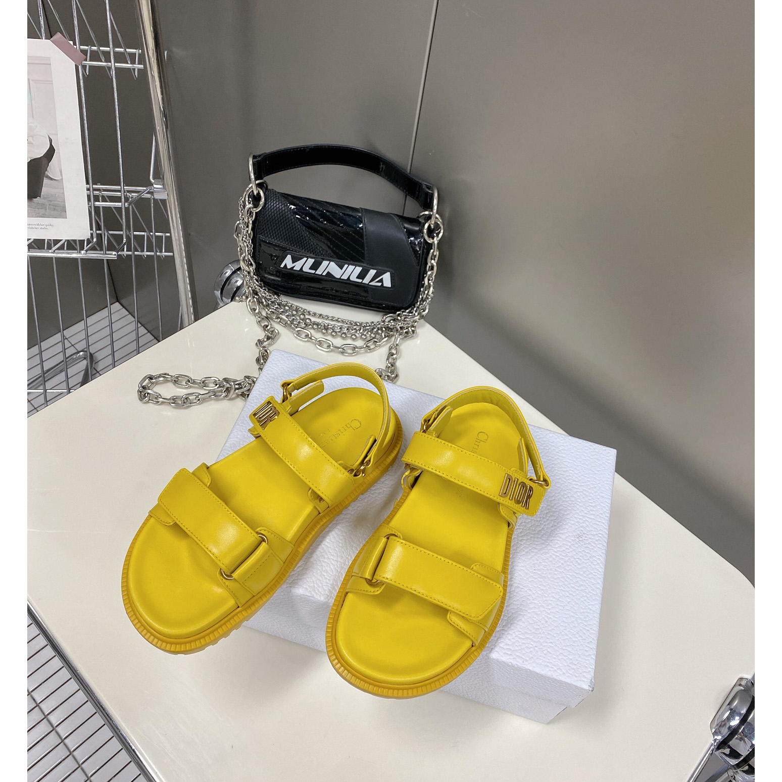 Dior Women Dioract Sandal - DesignerGu