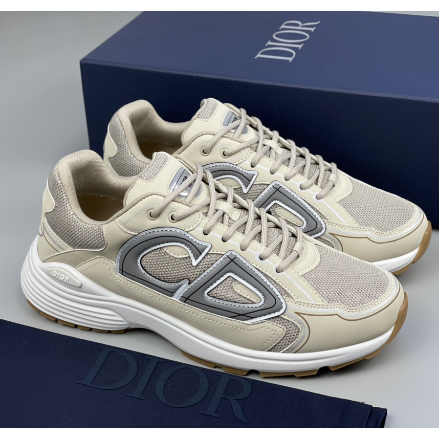 Dior B30 Sneaker White Mesh And Technical Fabric - DesignerGu