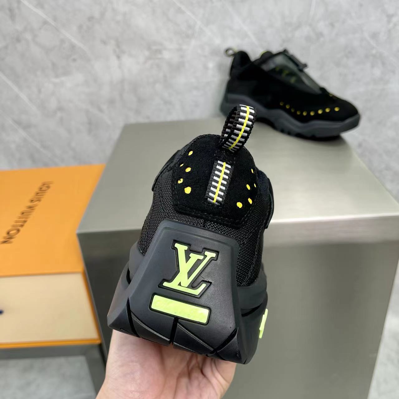 Louis Vuitton Men's Millenium Sneaker(upon uk size) - DesignerGu