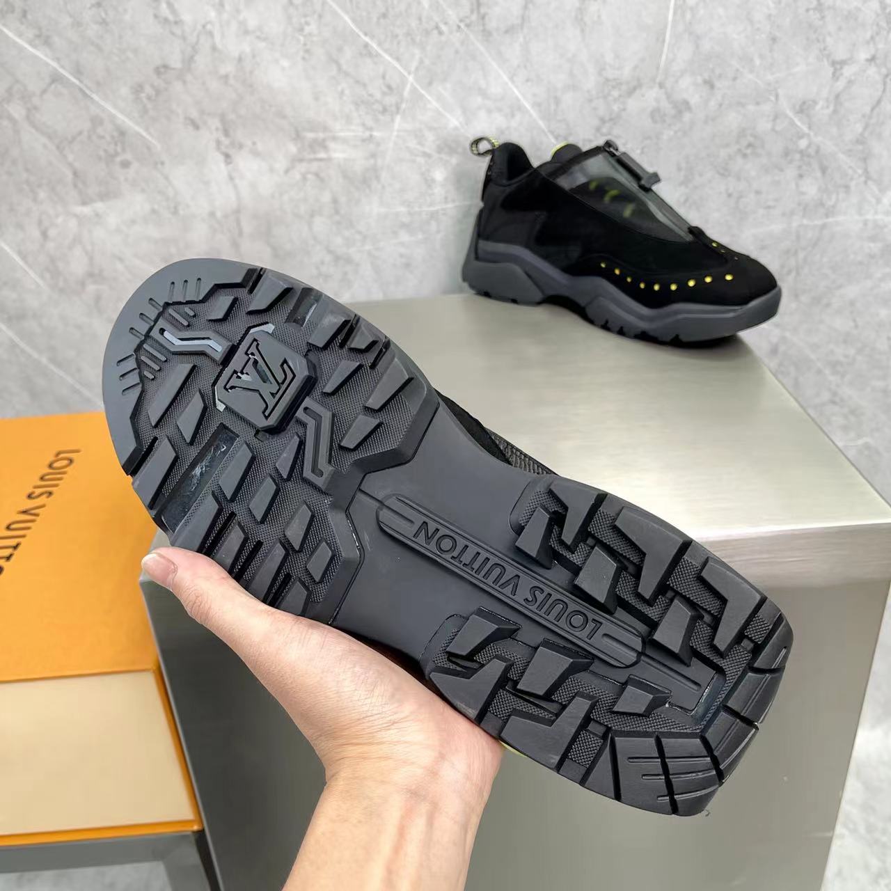 Louis Vuitton Men's Millenium Sneaker(upon uk size) - DesignerGu