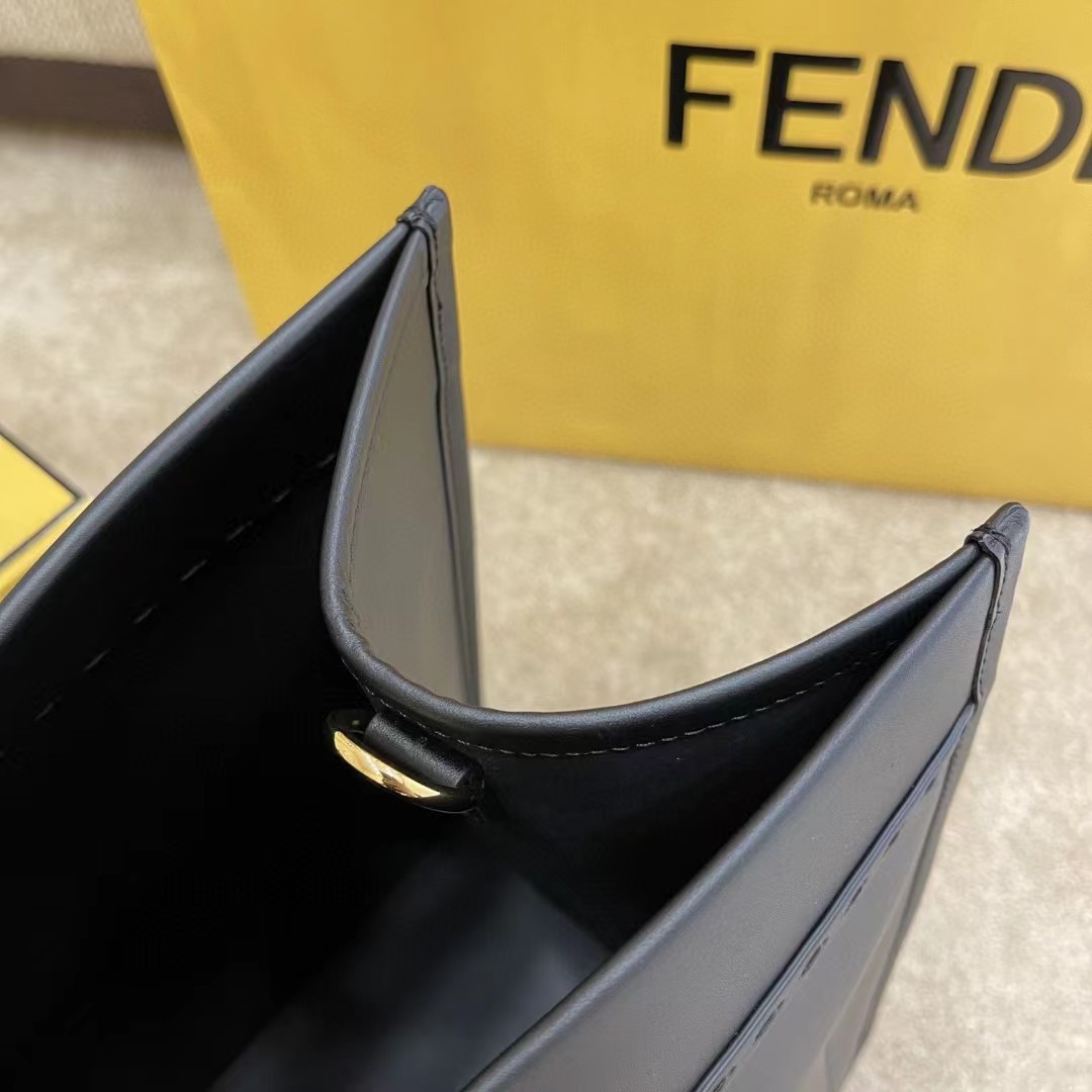 Fendi Sunshine Medium Beige Canvas Bag(40.5-35-21.5cm) - DesignerGu