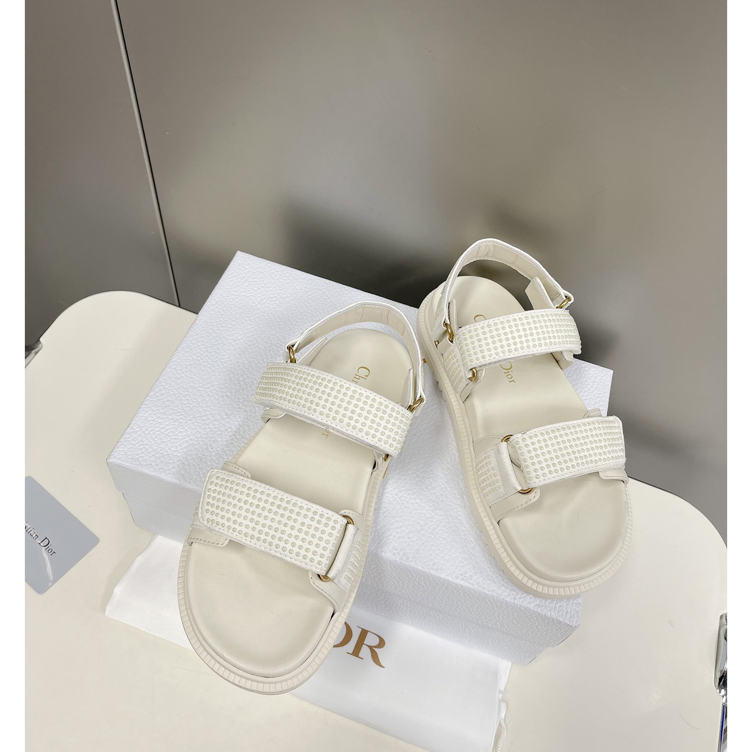 Dior Women Dioract Sandal - DesignerGu