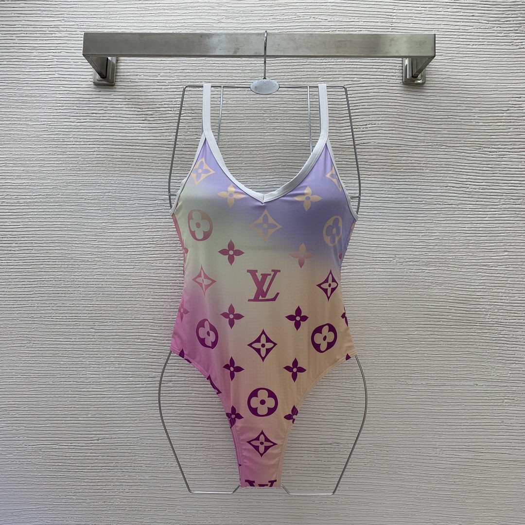 Louis Vuitton One-Piece Swimsuit - DesignerGu