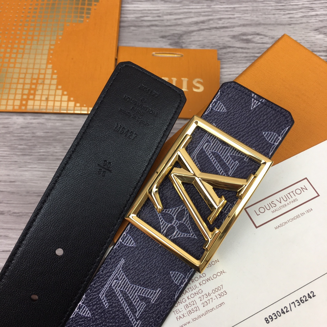 Louis Vuitton Shape 40MM Reversible Belt - DesignerGu