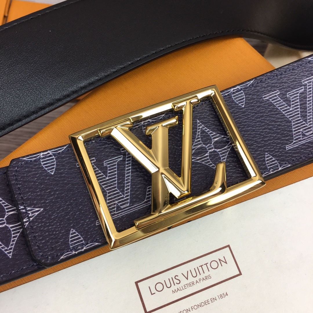 Louis Vuitton Shape 40MM Reversible Belt - DesignerGu