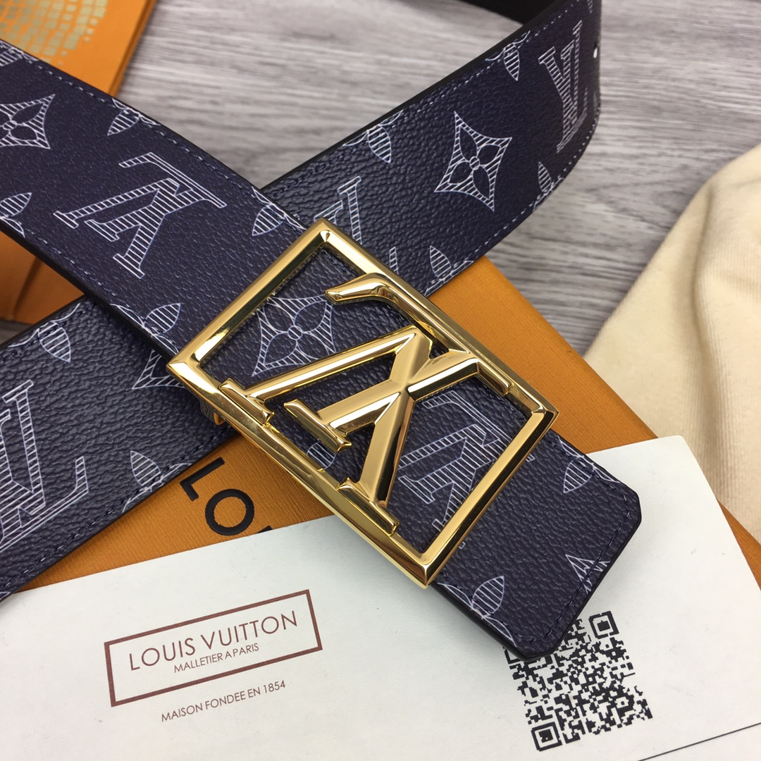 Louis Vuitton Shape 40MM Reversible Belt - DesignerGu