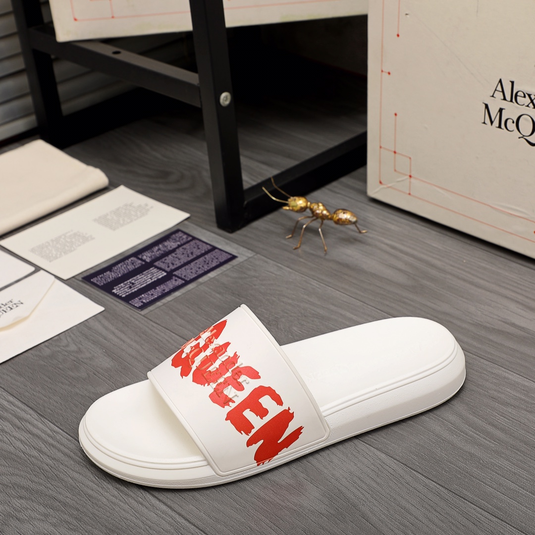 Alexander Mqueen Logo Slipper - DesignerGu