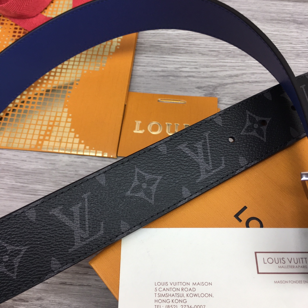 Louis Vuitton Shape 40MM Reversible Belt - DesignerGu