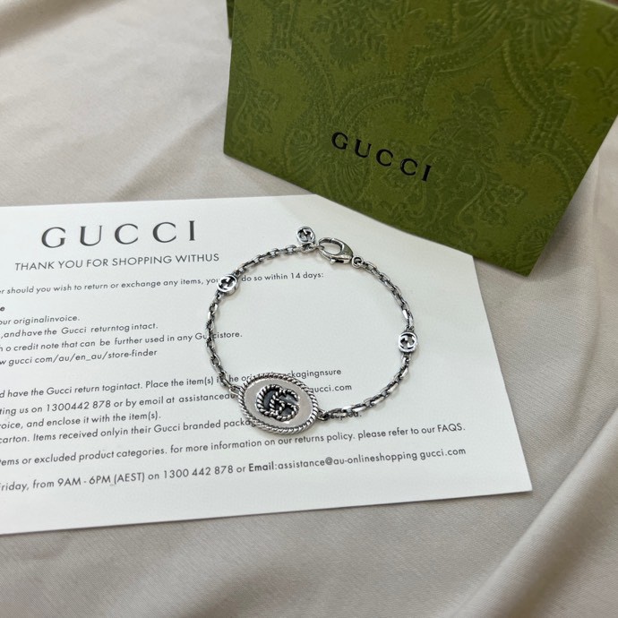 Gucci Double G Bracelet - DesignerGu