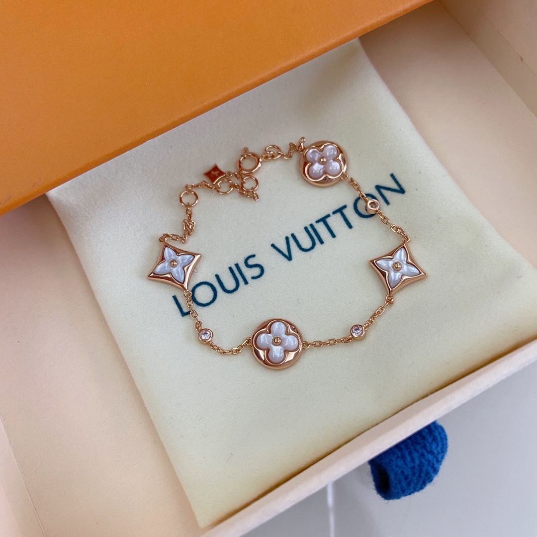 Louis Vuitton Color Blossom BB Multi-Motifs Bracelet   Q95650 - DesignerGu