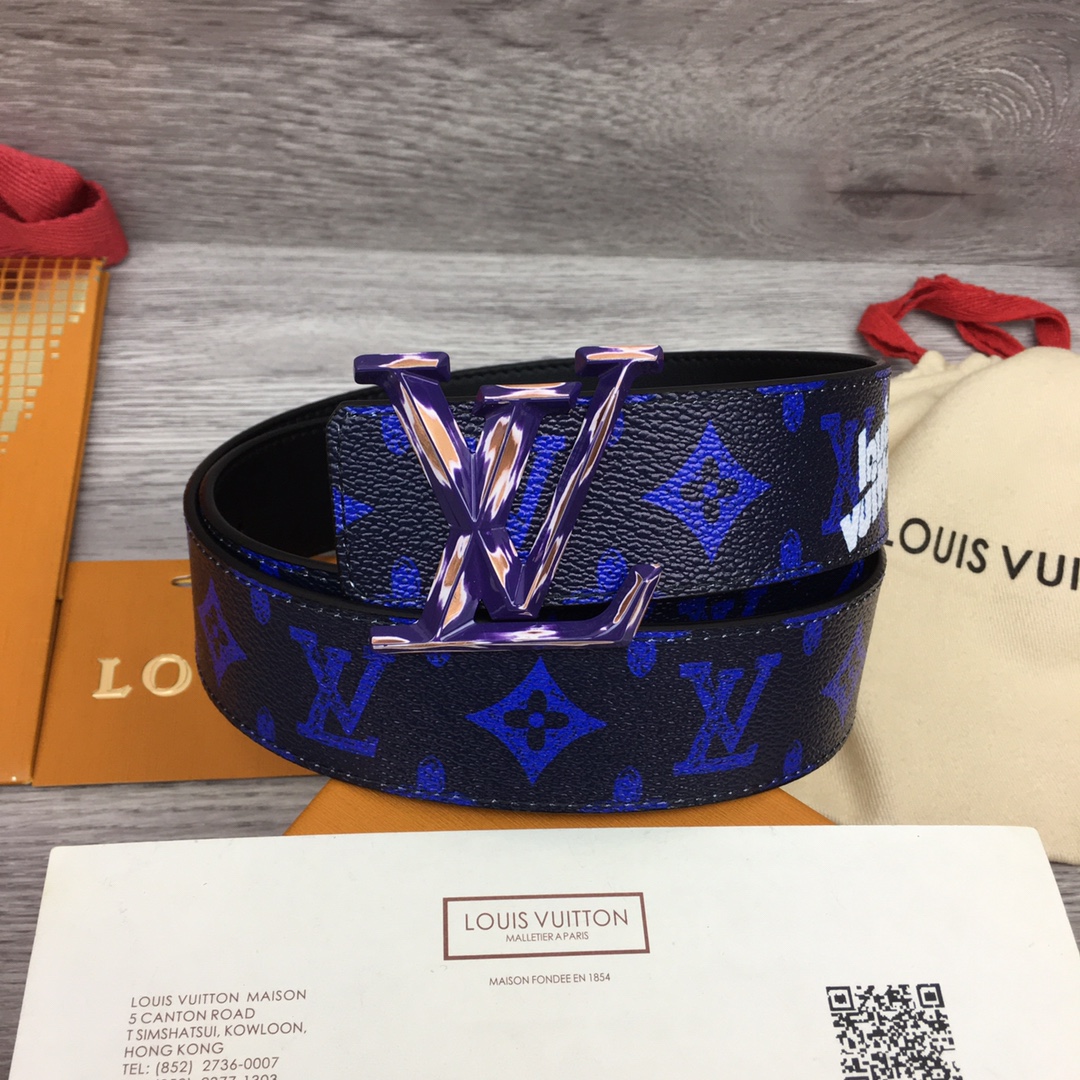 Louis Vuitton Gradient Shape 40MM Reversible Belt - DesignerGu