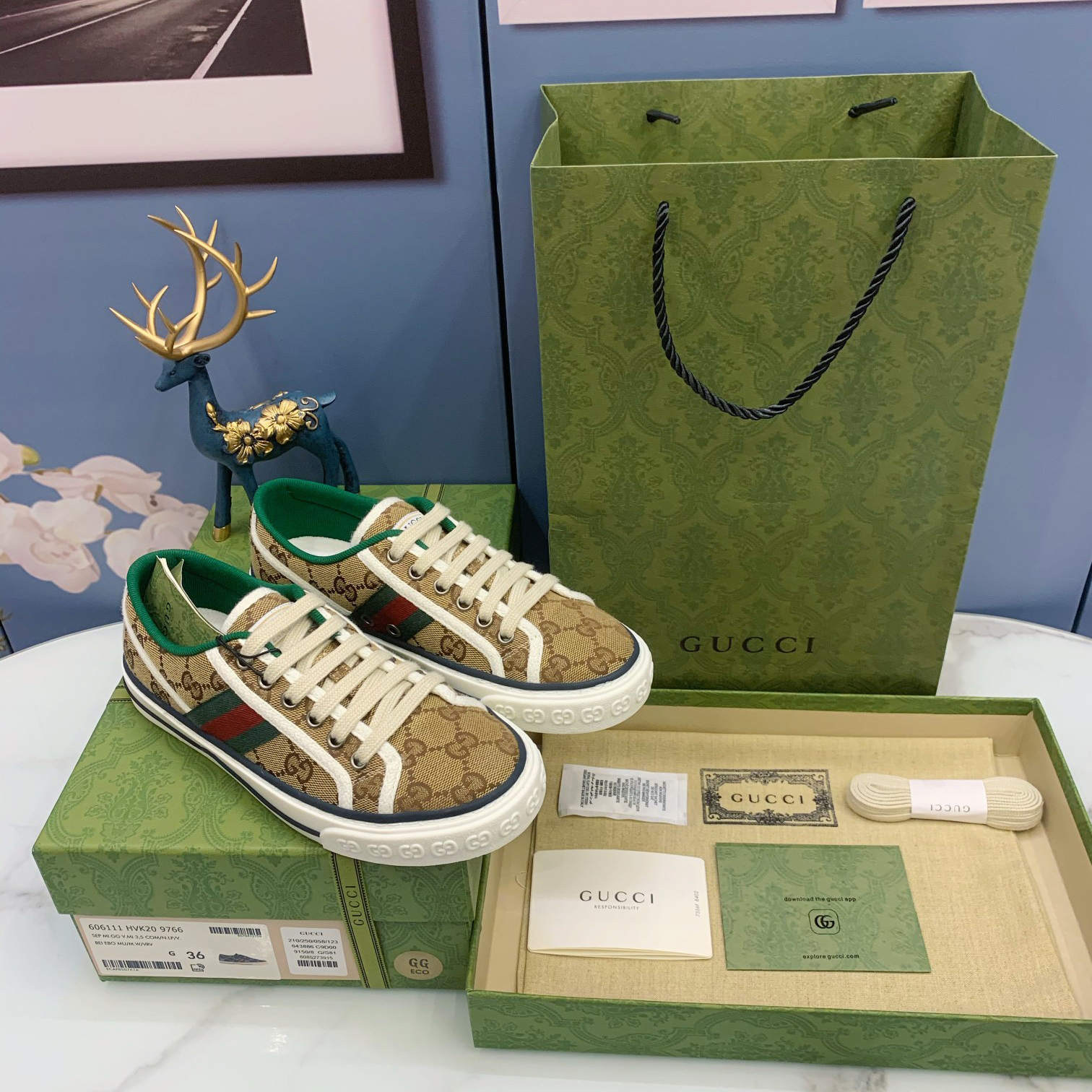 Gucci Tennis 1977 Sneaker - DesignerGu