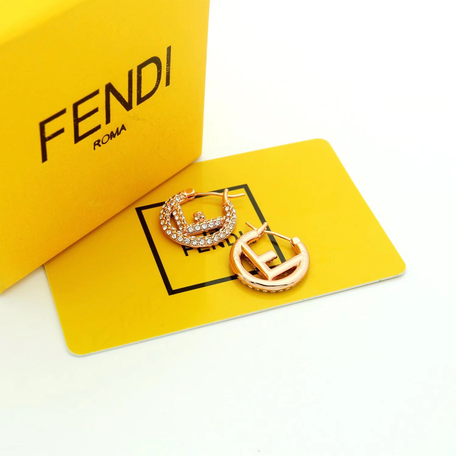 Fendi F Is Fendi Earrings - DesignerGu