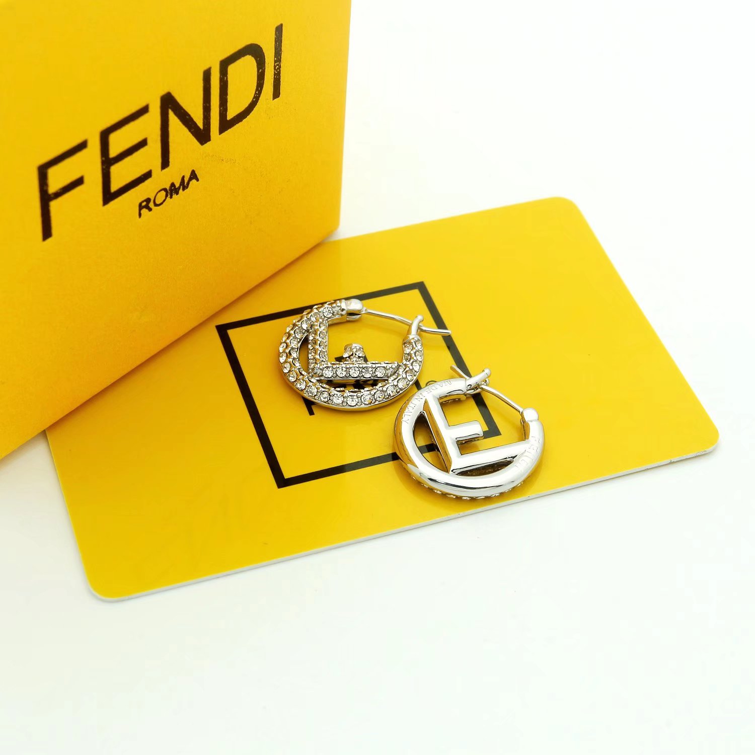 Fendi F Is Fendi Earrings - DesignerGu