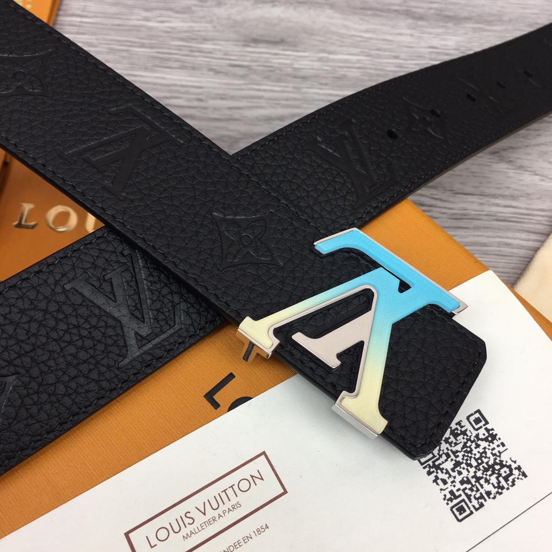 Louis Vuitton Shape 40MM Reversible Belt - DesignerGu