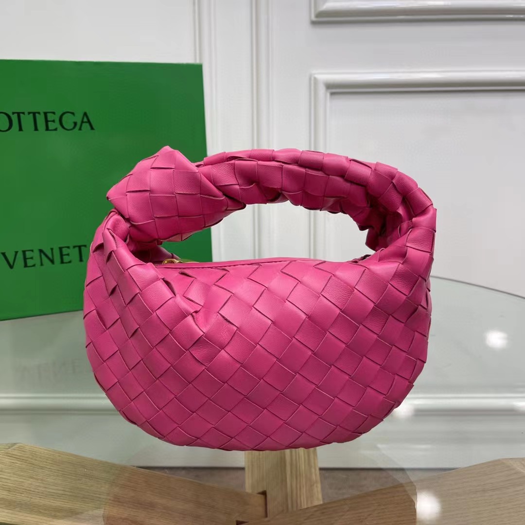 Bottega Veneta Teen Jodie Teen Intrecciato Leather Shoulder Bag(23-28-10CM) - DesignerGu