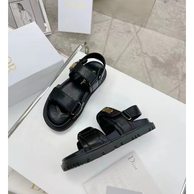 Dior Dioract Sandal With Lambskin - DesignerGu