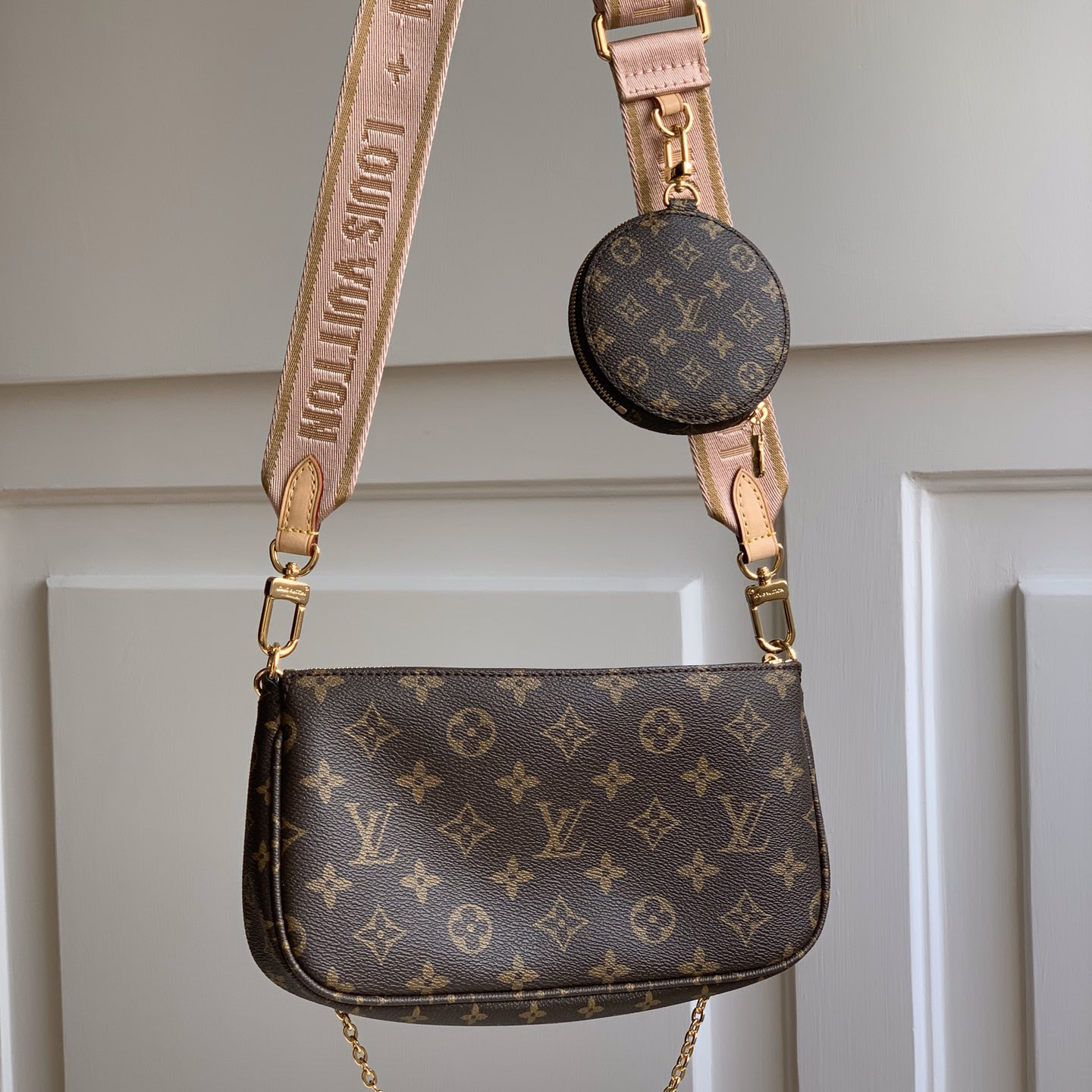 Louis Vuitton Multi Pochette Accessoires(24-13-5cm/19-11-4cm/9-2-1cm) - DesignerGu