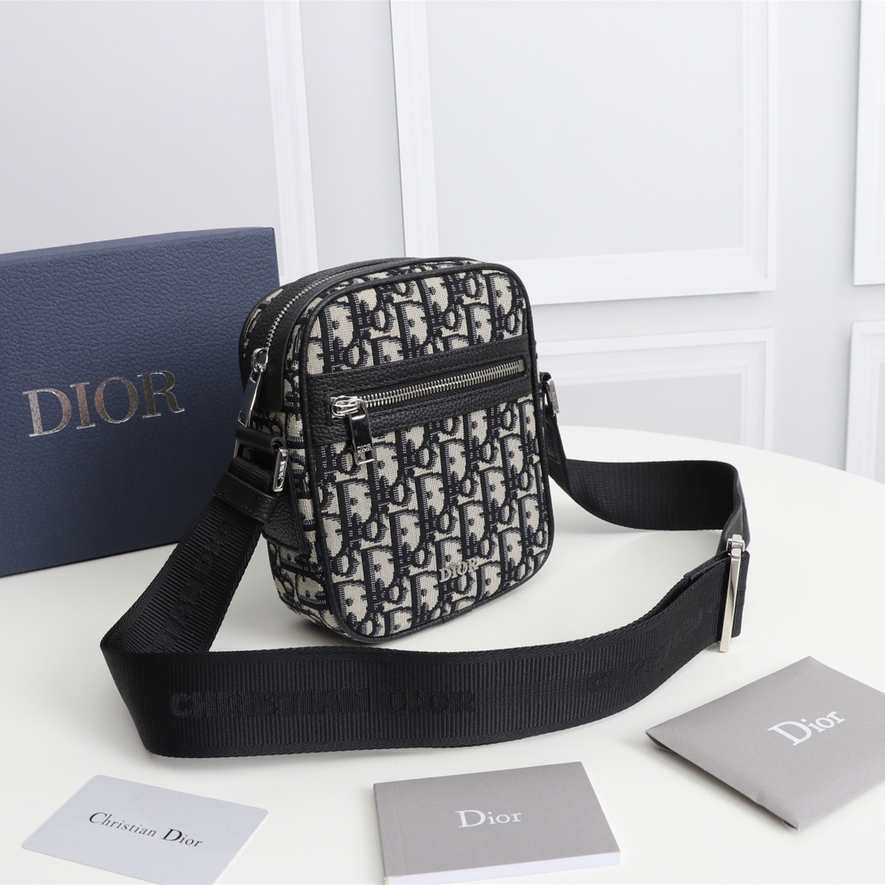 Dior Obique Messengers Bag(14.5- 18-6cm)  - DesignerGu