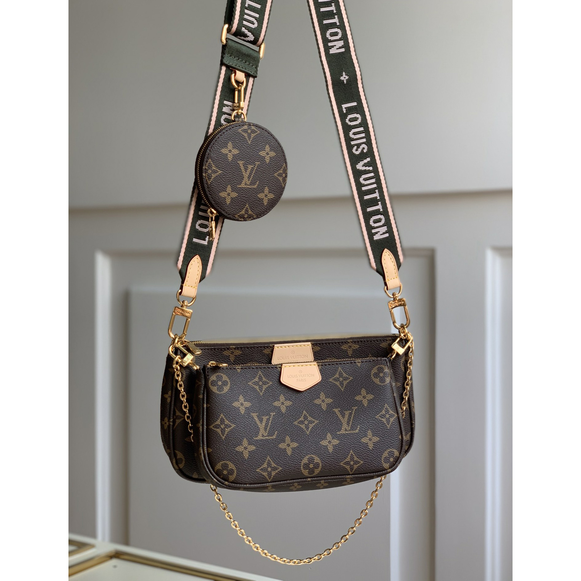 Louis Vuitton Multi Pochette Accessoires(24-13-5cm/19-11-4cm/9-2-1cm) - DesignerGu