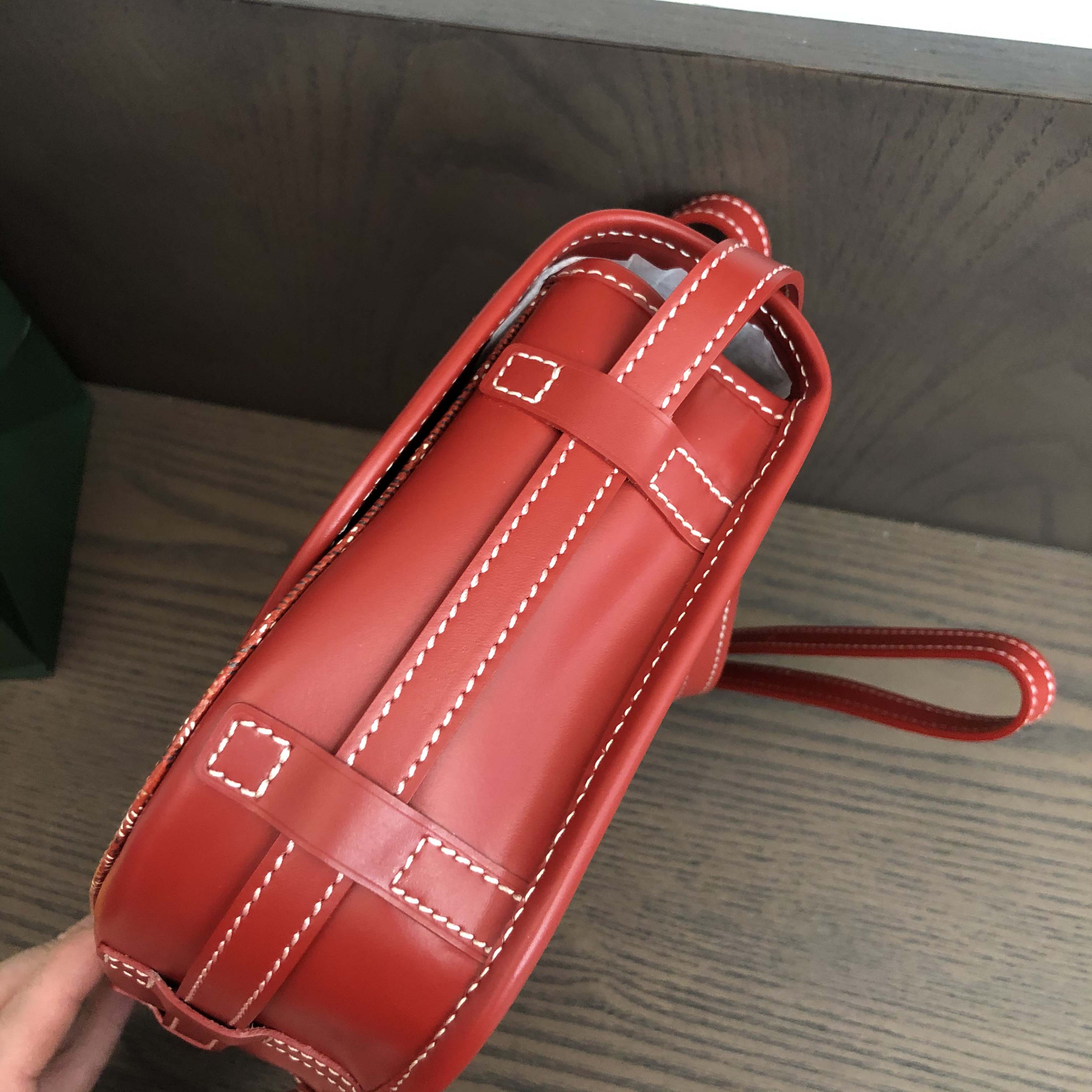 Goyard Belvedere PM Bag In Red(22-15-6.5cm) - DesignerGu