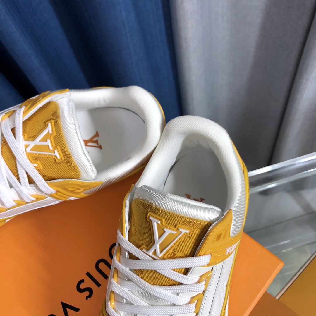 Louis Vuitton LV  Trainer Sneaker(upon uk size) - DesignerGu