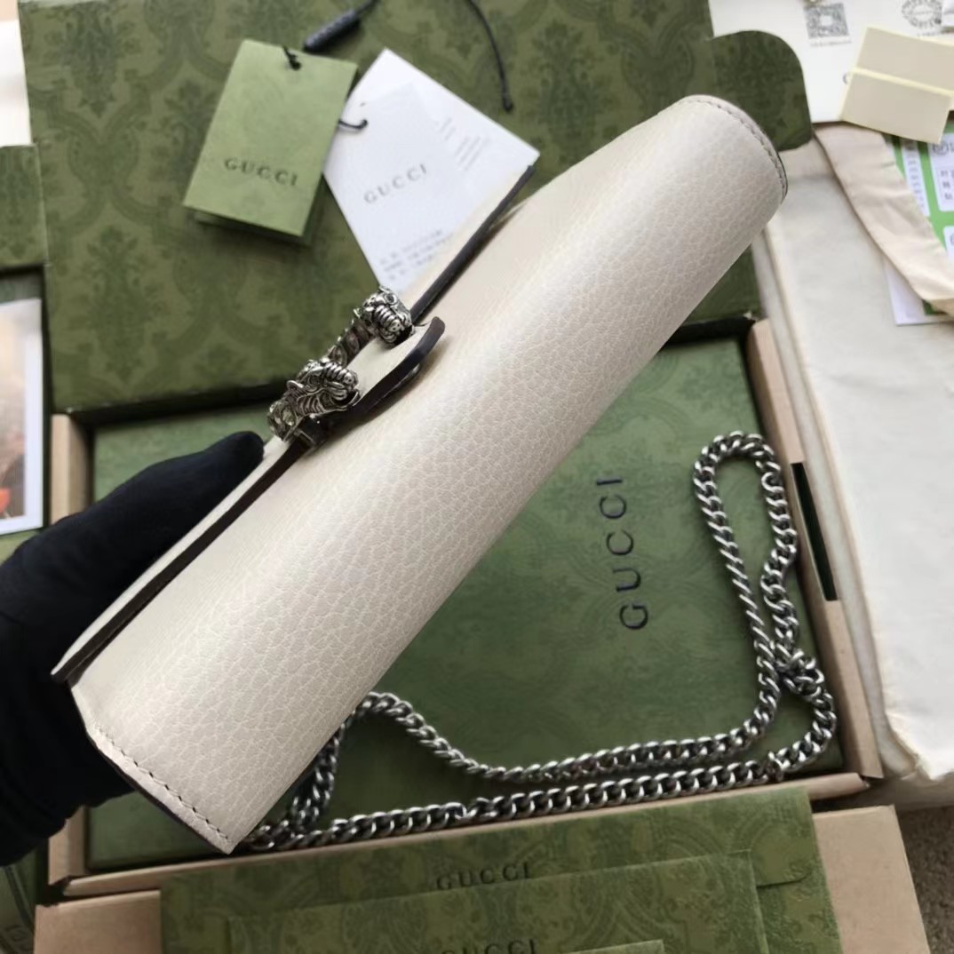 Gucci Dionysus Mini Leather Chain Bag(20-13.5-4CM) - DesignerGu