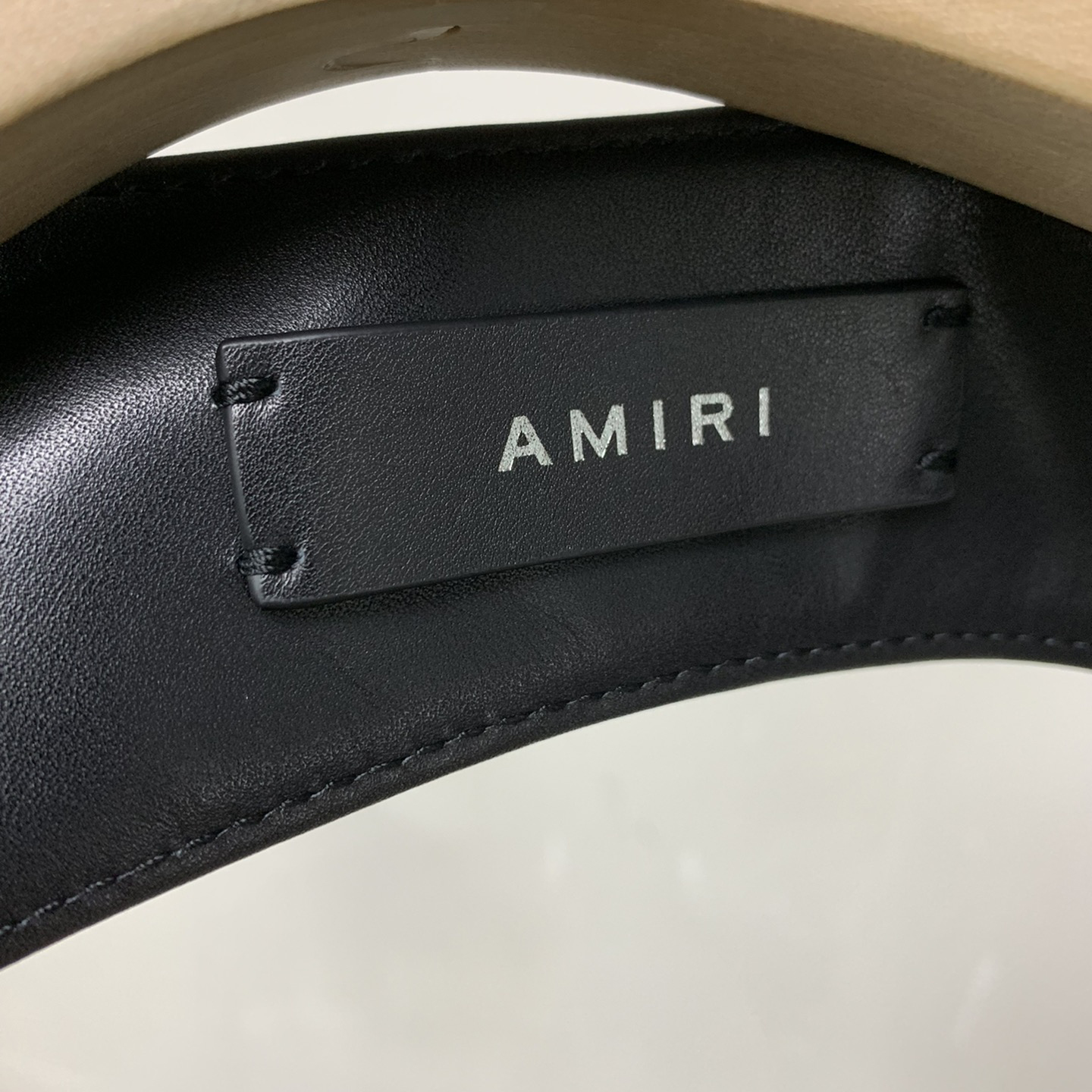 Amiri Black Leather Harness Bag - DesignerGu