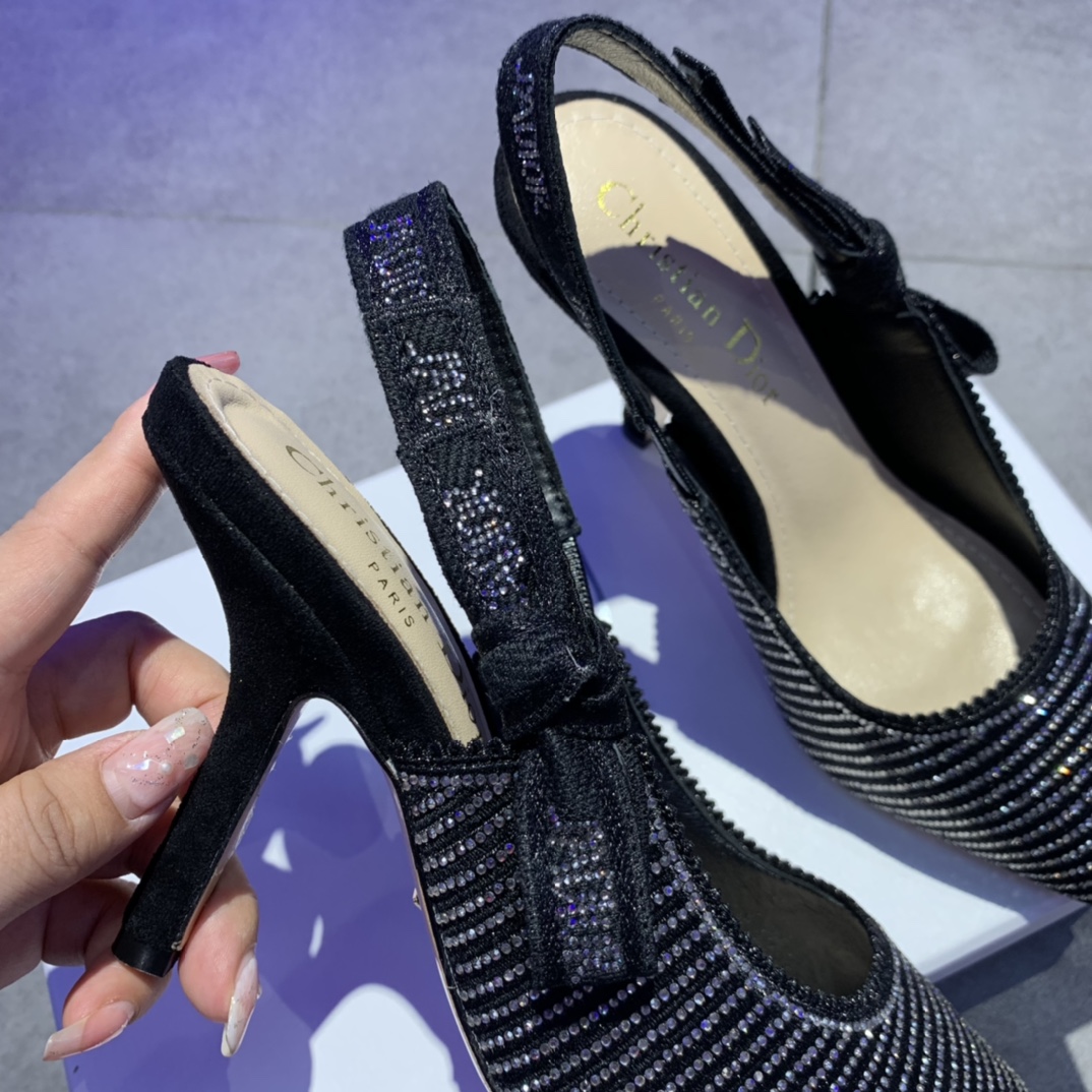 Dior J'Adior Slingback Pump With Heel Height Of 9.5cm - DesignerGu