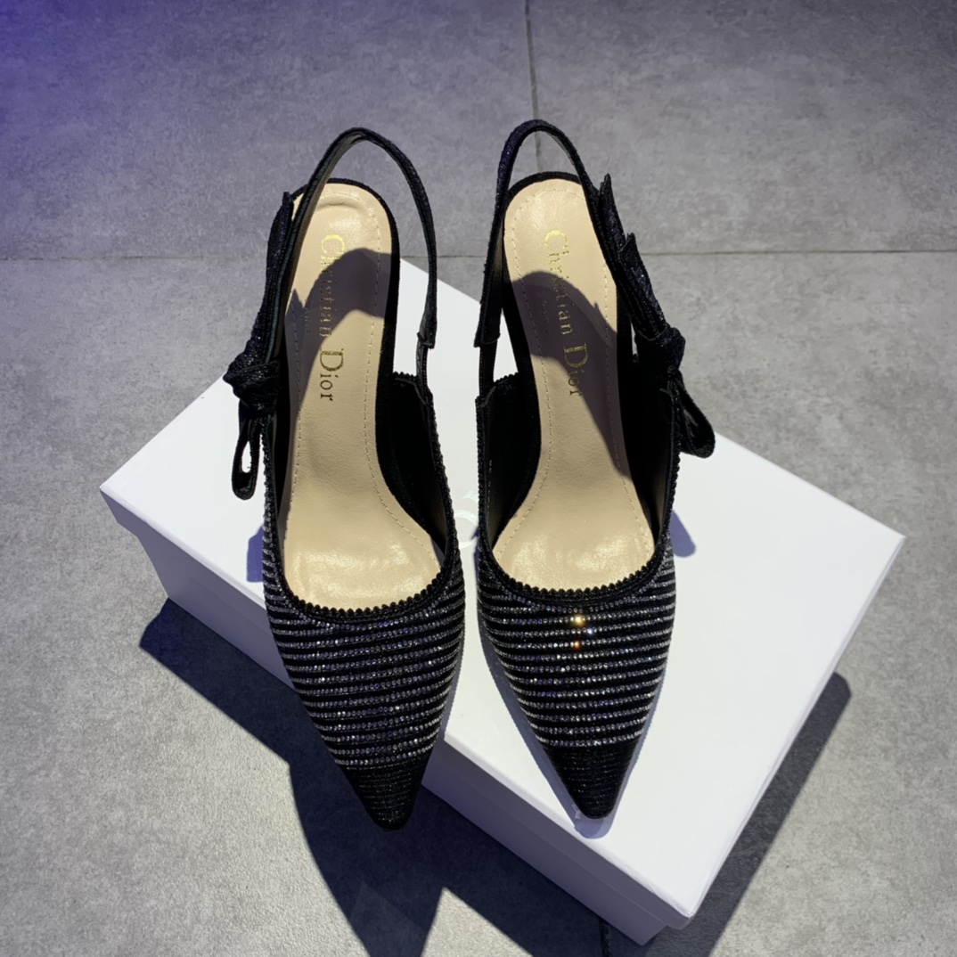 Dior J'Adior Slingback Pump With Heel Height Of 9.5cm - DesignerGu