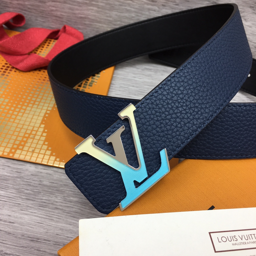 Louis Vuitton Shape 40MM Reversible Belt - DesignerGu