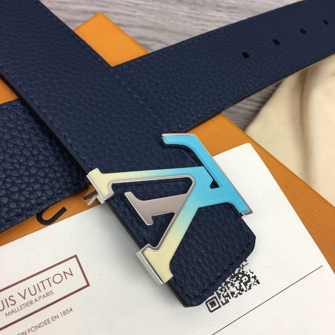 Louis Vuitton Shape 40MM Reversible Belt - DesignerGu