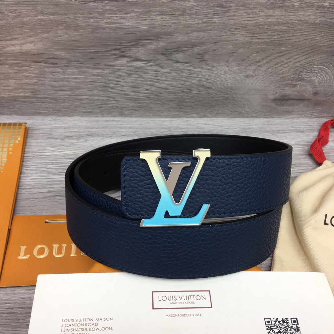 Louis Vuitton Shape 40MM Reversible Belt - DesignerGu