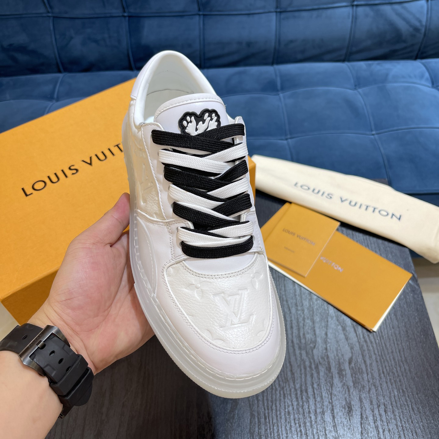 Louis Vuitton LV Ollie Sneaker        - DesignerGu