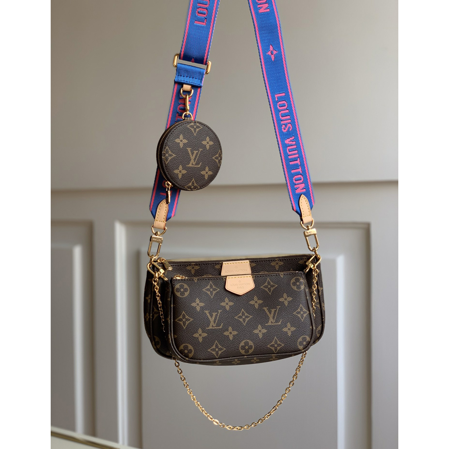 Louis Vuitton Multi Pochette Accessoires(24-13-5cm/19-11-4cm/9-2-1cm) - DesignerGu