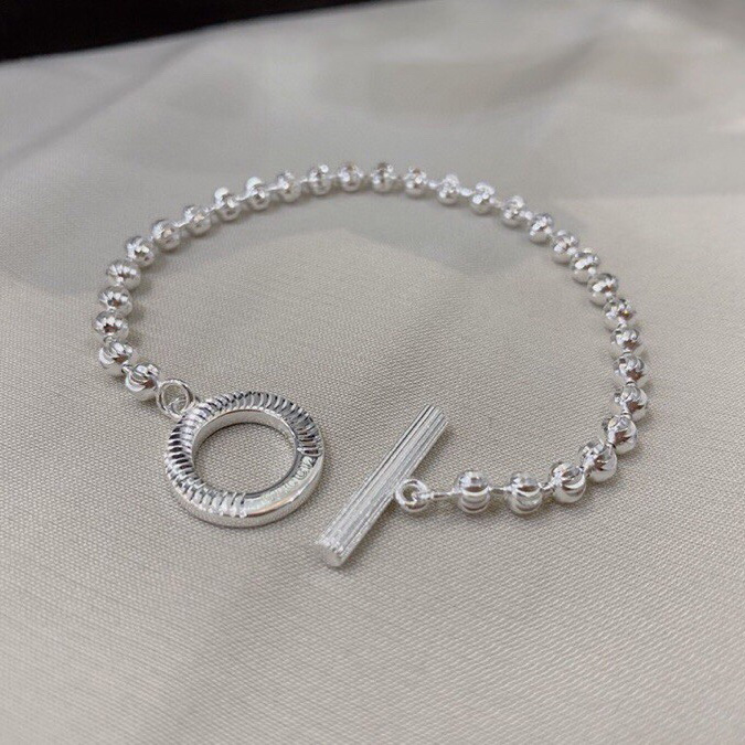 Gucci Silver Boule Chain Bracelet - DesignerGu