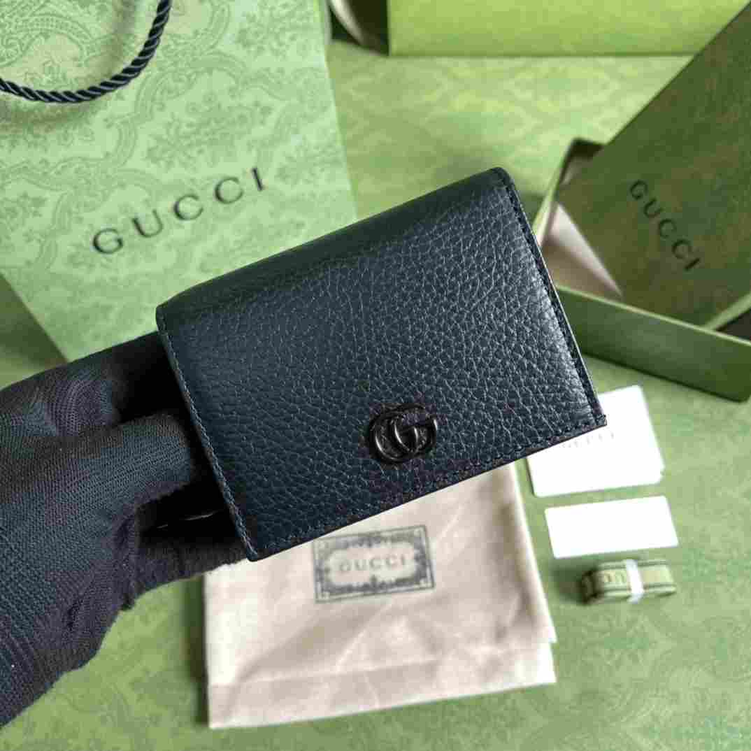 Gucci GG Marmont Card Case Wallet(11-9-3cm) - DesignerGu