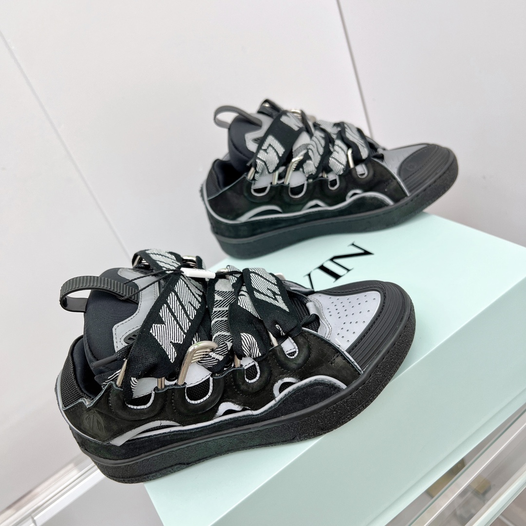 Lanvin Curb Sneakers - DesignerGu