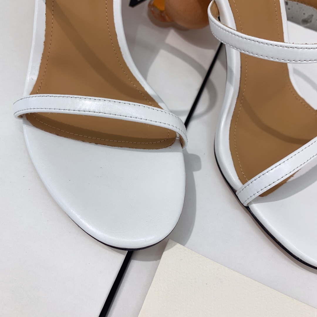 Loewe Broken Egg Sandal In Goatskin - DesignerGu