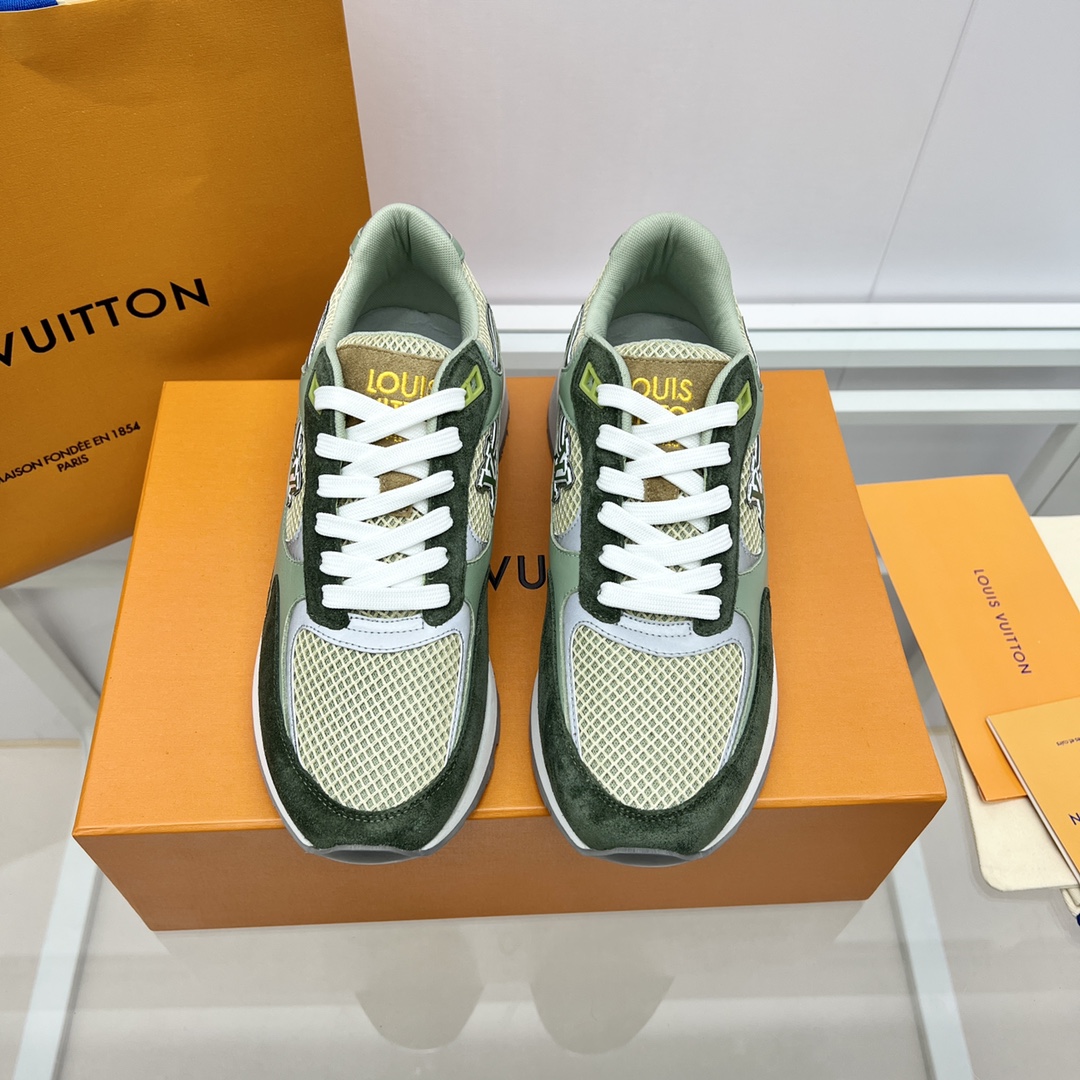 Louis Vuitton Run Away Sneaker   (upon uk size) - DesignerGu