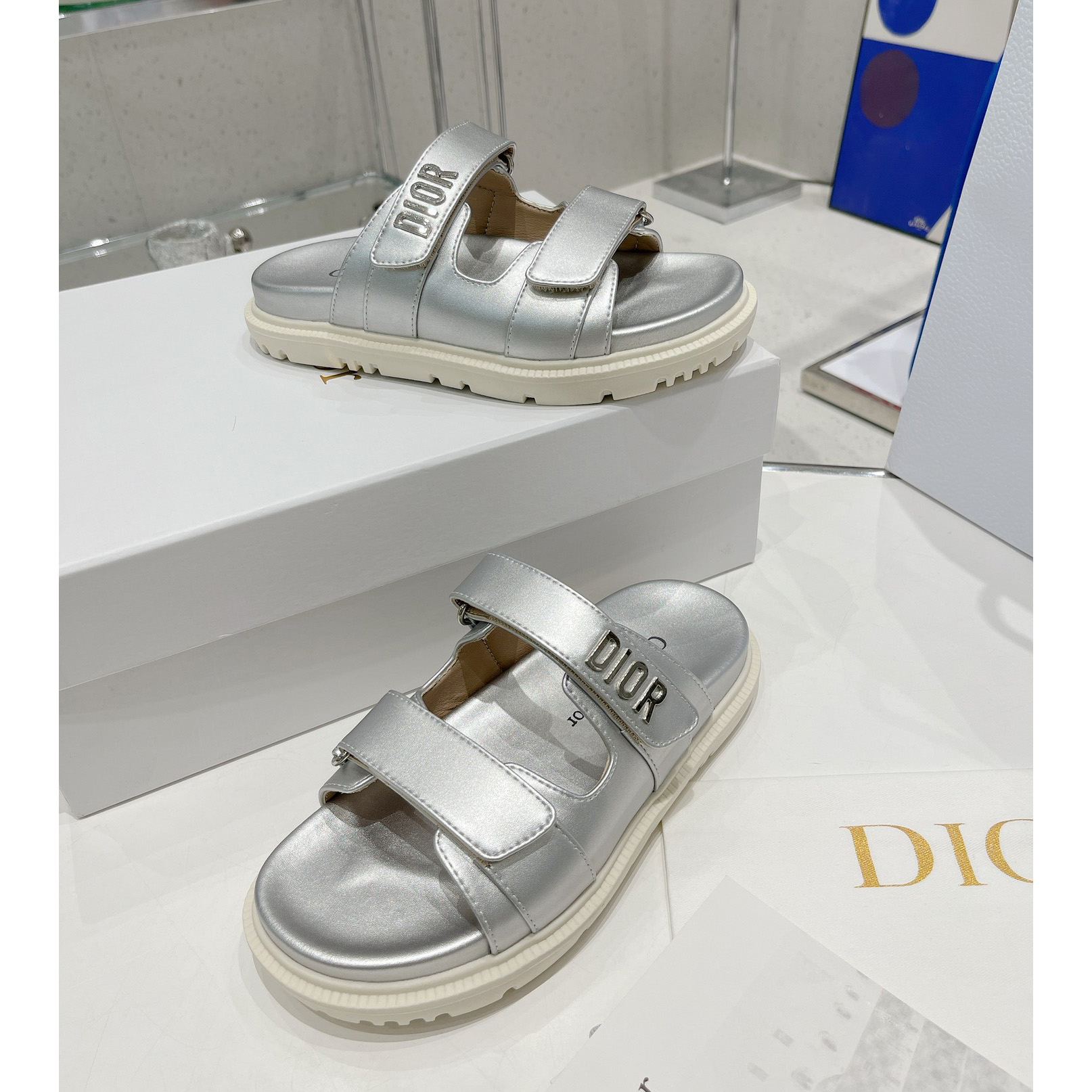 Dior Women Dioract Sandal - DesignerGu