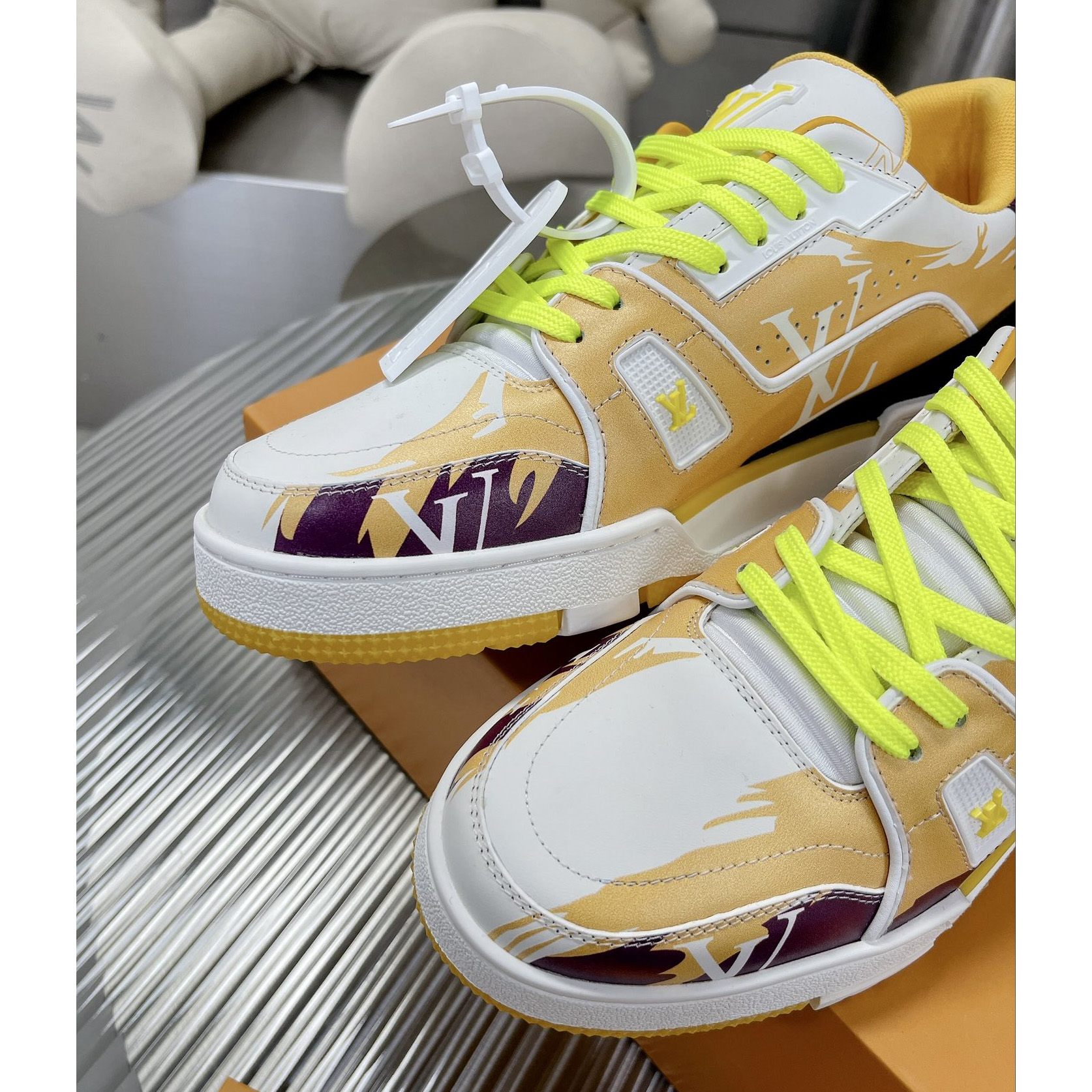 Louis Vuitton LV  Trainer Sneaker      - DesignerGu